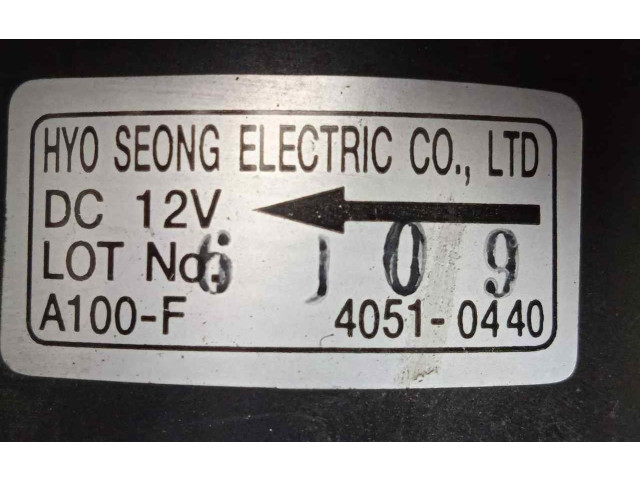 Вентилятор печки 40510440, CON.CLIMA SsangYong Kyron