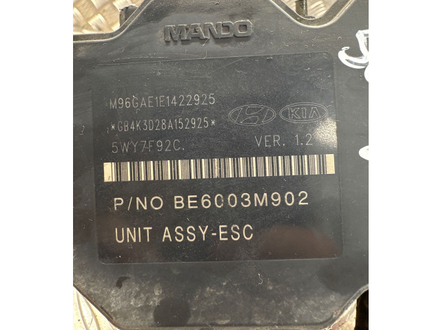 Блок АБС M6GAE1E1422925, BE6003M902 KIA Sorento 2010 - 2014 года