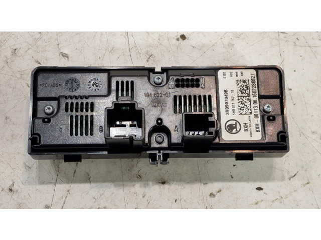 Блок управления климат-контролем 3V0907049B   Skoda Superb B8 (3V)