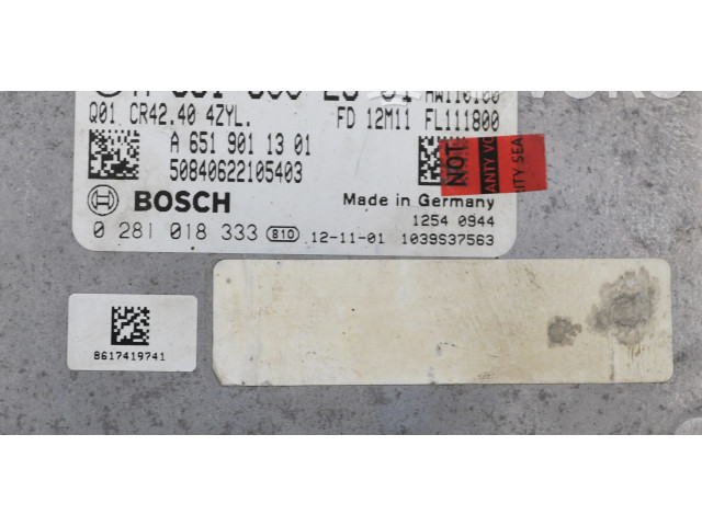 Řídící jednotka A6519002501, 1039S37563 Mercedes-Benz GLK (X204) 2014