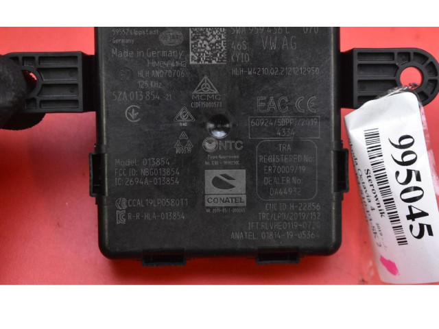 Блок управления двигателем ECU 5WA959436C, 5WA959436C   Skoda Octavia 985