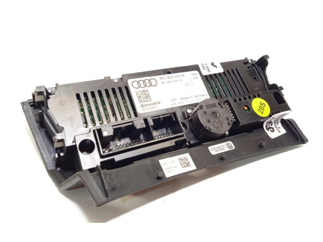 Блок управления климат-контролем 8K1820043M, 8K1820043ACXZF Audi A5 Sportback 8TA