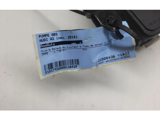 Блок управления АБС 3Q0614517F, 3Q0614517FAudi   Audi A3 S3 8L