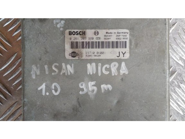 Řídící jednotka 0261203980, 237100U001   Nissan Micra 1995
