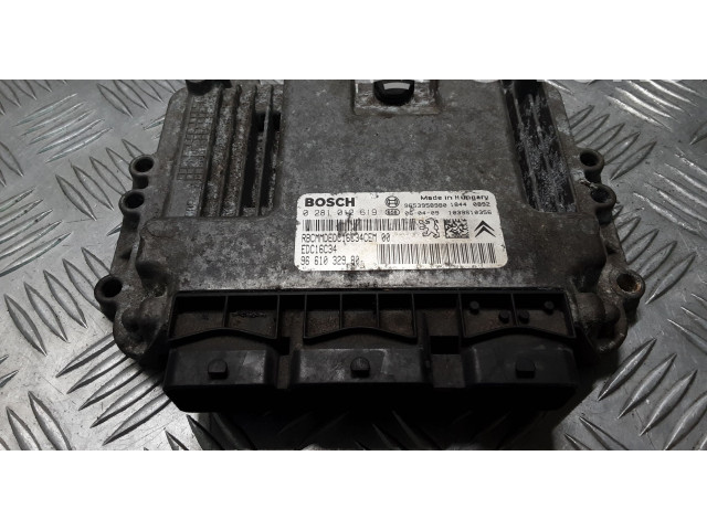Řídící jednotka 9661032980, 0281012619 Citroen Berlingo 2007