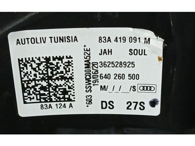 Руль Audi Q3 F3 2018 - года 83A419091M