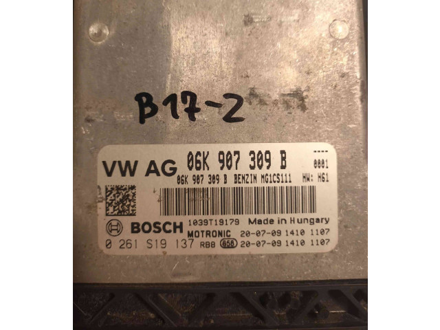 Řídící jednotka 06K907309B, 0261S19137   Volkswagen Tiguan 2020