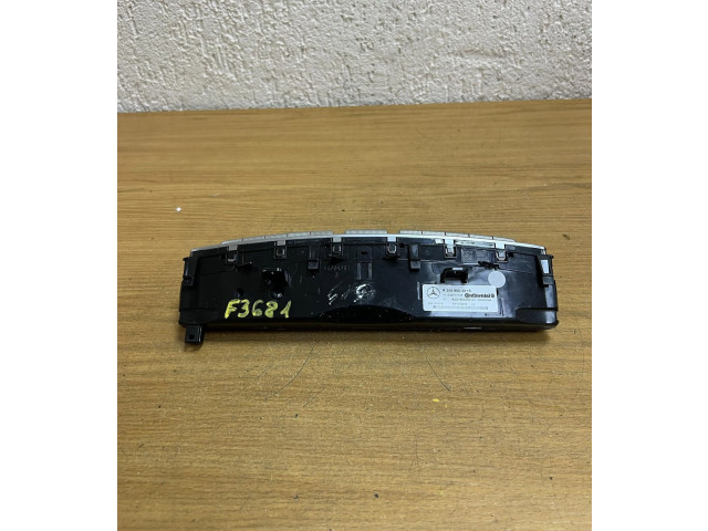 Блок управления климат-контролем A2059054315, F3681   Mercedes-Benz GLC X253 C253