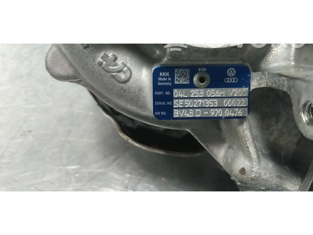 Турбина Нагнетатель Audi A6 S6 C7 4G  04L253056H, 04L253056C   для двигателя CNHA      