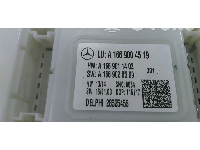 Блок управления A1669004519 Mercedes-Benz GLE (W166 - C292)
