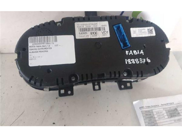 Панель приборов 5J0920810E47H   Skoda Fabia Mk1 (6Y)       