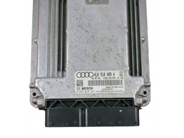 Řídící jednotka 4L0910409A, 0281015347   Audi Q7 4L 2015