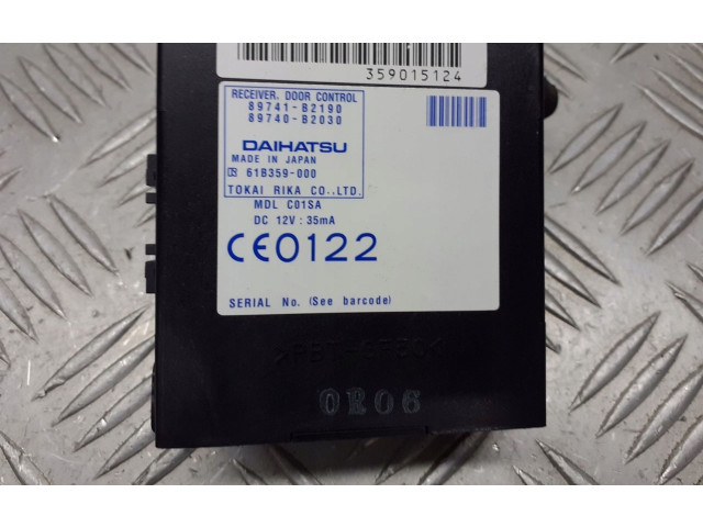 Другие блоки управления / модули 89741-B2190 Daihatsu Cuore