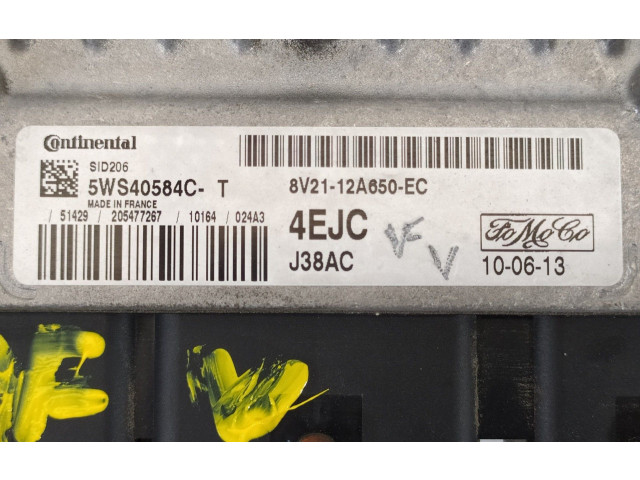 Řídící jednotka 8V2112A650EC, 5WS40584C-T Ford Fiesta 2011