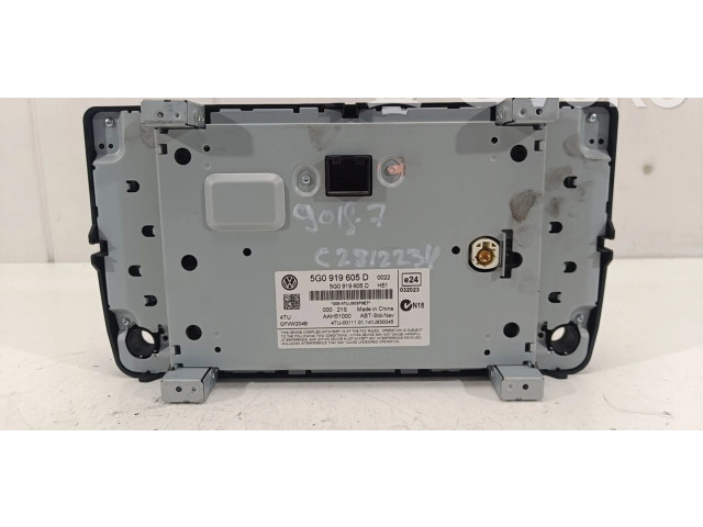 Экран дисплея вверх 5G0919605D   Volkswagen Golf SportWagen       