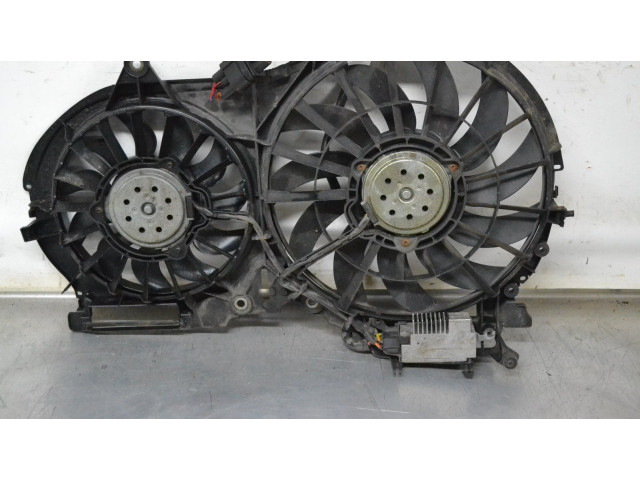 Вентилятор радиатора 4B0121205C Audi A6 S6 C5 4B
