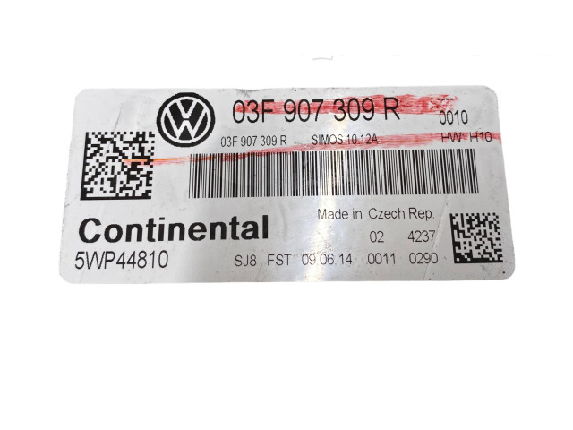 Блок управления двигателя 03F907309R, 5WP44810   Volkswagen Beetle A5