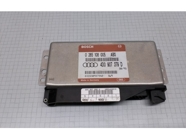 Блок управления АБС 0265108005, 4D0907379D   Audi A6 S6 C5 4B