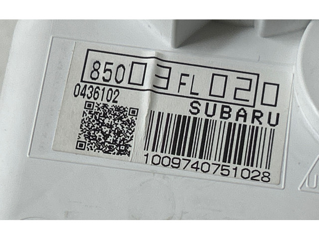 Přístrojová deska Subaru XV II 2018 85003FL020, 0426102