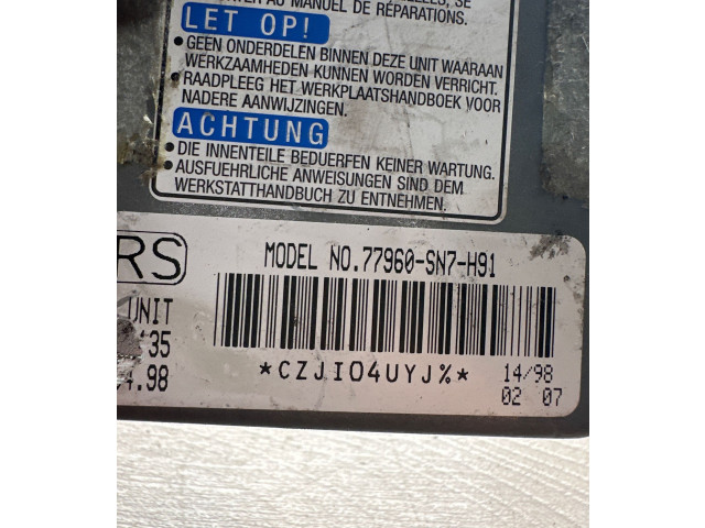 Блок подушек безопасности 77960SN7H91, CZJT04UYJY   Rover 620