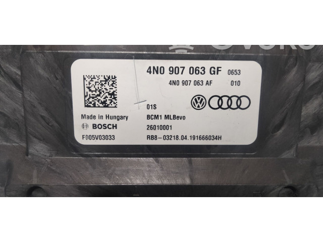 Блок комфорта 4N0907063GF, F005V03033 Audi A6 C7