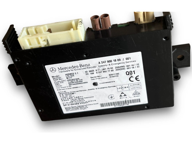 Блок комфорта A2479001809   Mercedes-Benz GLB x247   