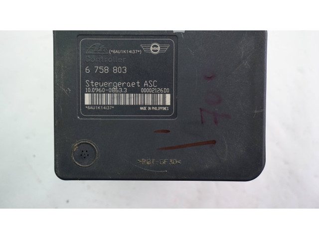 Блок АБС 6758801, 6758803   Mini  One - Cooper R50 - 53  2001 - 2006 года