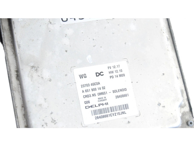 Блок управления двигателя 237034GC0A, A6519001402   Infiniti Q50