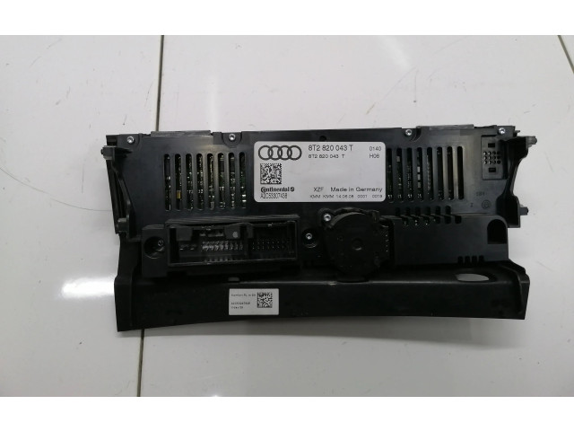 Блок управления климат-контролем 8T2820043T Audi A5 8T 8F