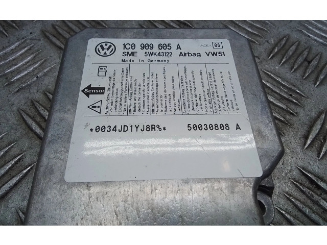 Блок подушек безопасности 1C0909605A, 5WK43122   Volkswagen Transporter - Caravelle T5