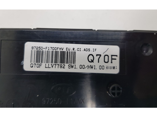 Блок управления климат-контролем 97250F1XXX, 97250F1700FHV KIA Sportage