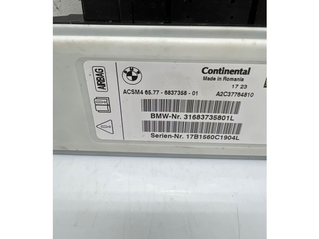 Блок подушек безопасности 6837358 BMW X3 F25