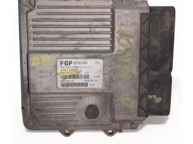 Řídící jednotka 55192095, 55192095 Suzuki Ignis 2004