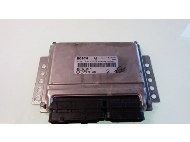 Řídící jednotka 0281010339, 46761014 Lancia Lybra 2001