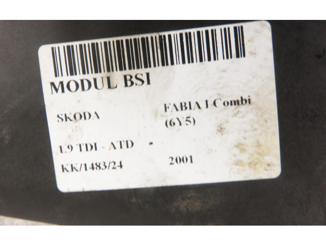 Блок комфорта 6Q1937049, 5WK48212A   Skoda Fabia Mk1 (6Y)   