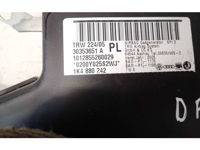 Подушка безопасности в сиденье 1k4880242, 30353651a Skoda Octavia Mk2 (1Z)