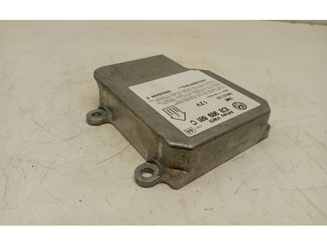 Блок подушек безопасности 1C0909601C, 08020406E Skoda Fabia Mk1 (6Y)