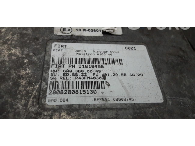 Řídící jednotka 51816456 Fiat Doblo 2017