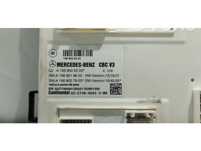 Блок управления A1569005303, A1569019800 Mercedes-Benz A W176