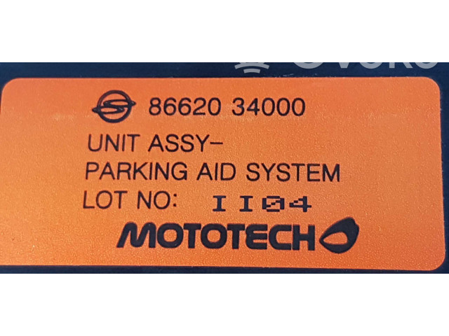 Блок управления 8662034000 SsangYong Korando