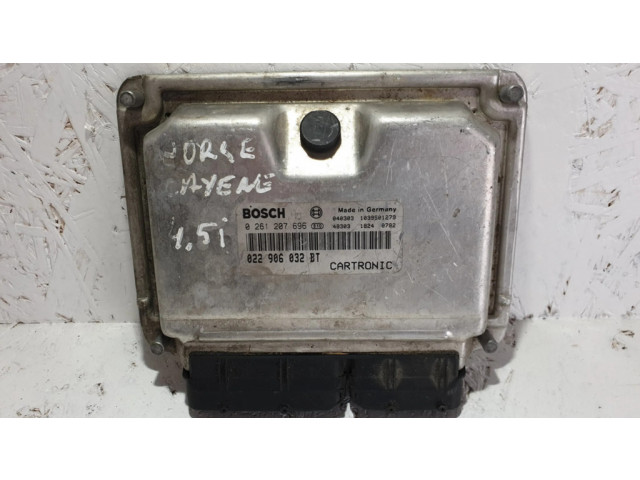 Řídící jednotka 0261207696, 022906032BT Porsche Cayenne (9PA) 2005