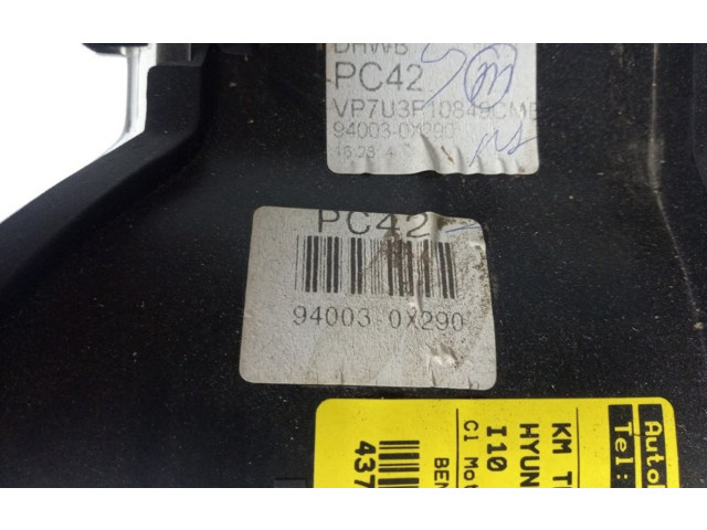 Панель приборов 940030X290, 940030X290 Hyundai i10