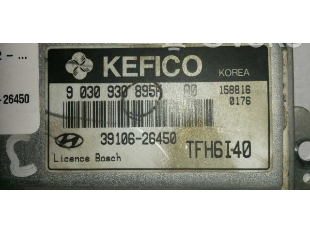 Блок управления двигателем Блок управления 3910626450, 9030930895 Hyundai Getz