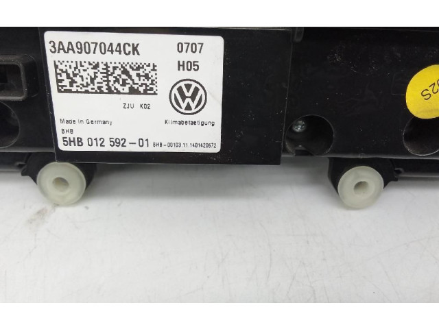 Блок управления климат-контролем 3AA907044CK Volkswagen Touran II
