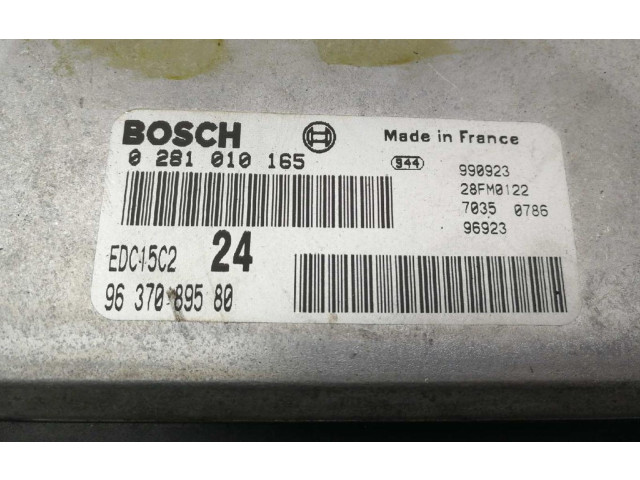 Řídící jednotka 0281010165   Citroen Berlingo 