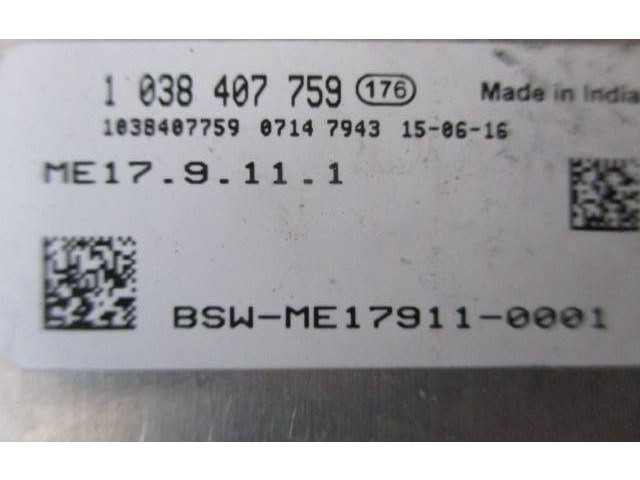 Блок управления двигателя 1038407759, 391032B004   KIA Venga