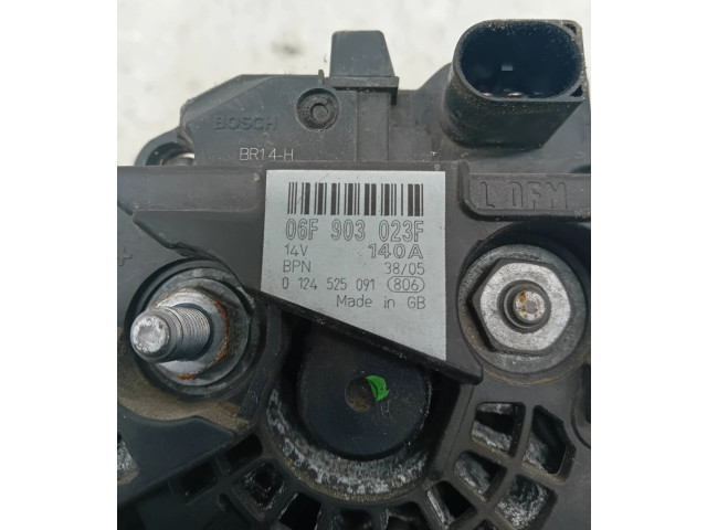 Генератор 06F903023F, 0124525091   Volkswagen PASSAT B6      