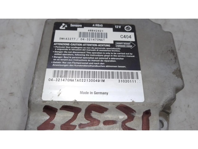 Блок подушек безопасности 46842421, CENTRALITAAIRBAG Alfa Romeo 166