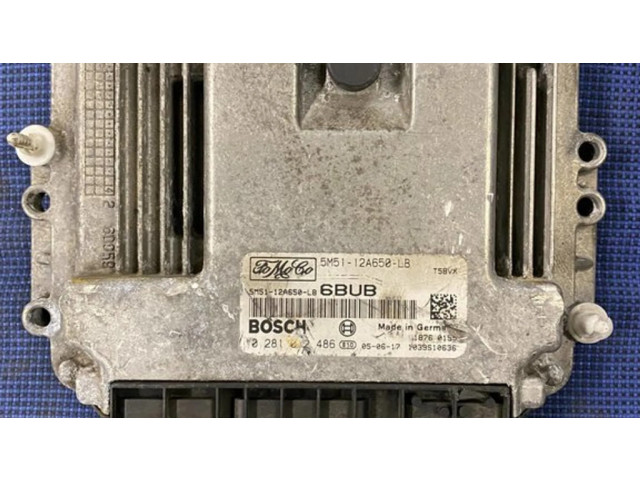 Řídící jednotka 5M5112A650LB, 0281012486   Ford Focus C-MAX 2005
