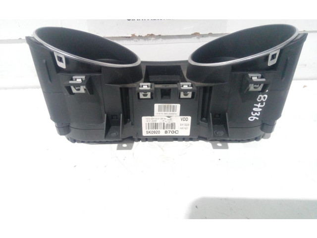 Панель приборов 5K0920870C Volkswagen Golf VI
